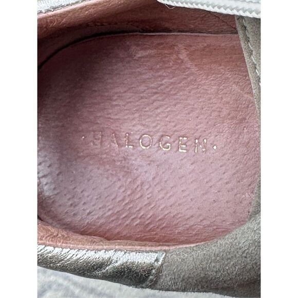 Halogen ladies leather sneaker in gray - Picture 7 of 9